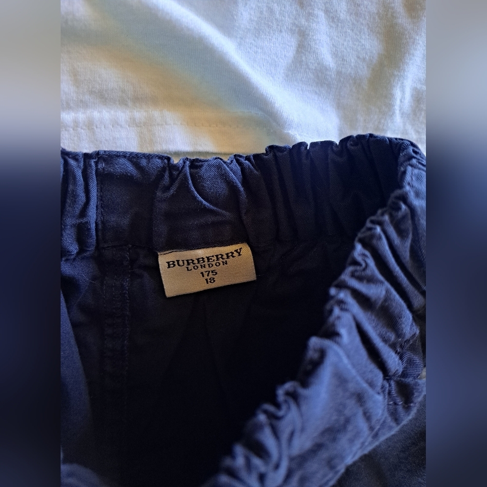 Burberry White and Blue Matching Set - Picture 6 of 7